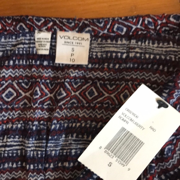 Volcom strapless romper - Picture 4 of 5